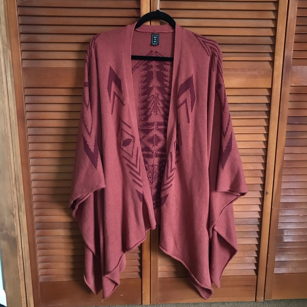 Comfy shall/cape/wrap sweater